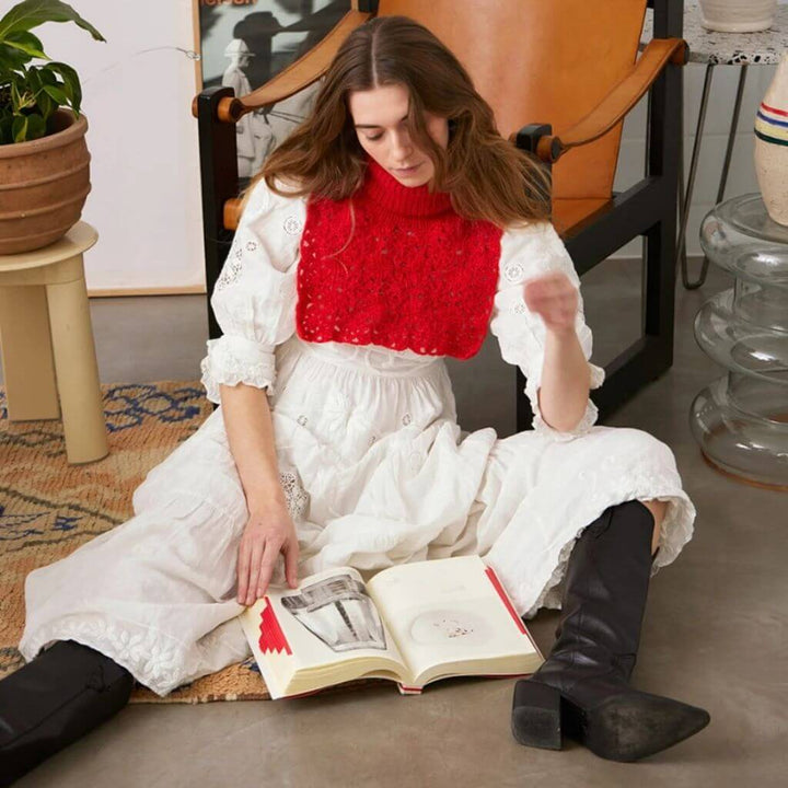 Sandnes Garn Pattern Schalkragen Fleur Neck Häkelanleitung - Sandnes Garn (Heft) bei bei bei bei bei bei bei Lieblingsgarn