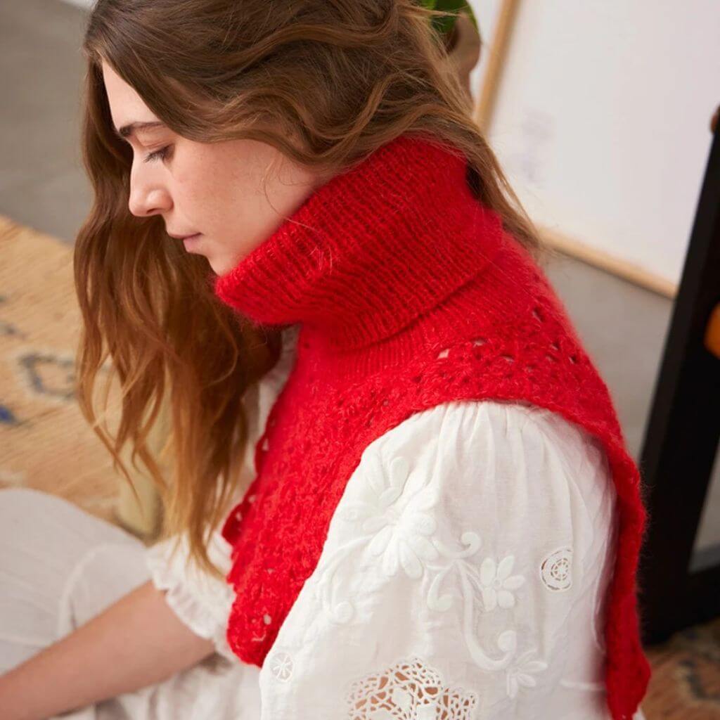Sandnes Garn Pattern Schalkragen Fleur Neck Häkelanleitung - Sandnes Garn (Heft) bei bei bei bei bei bei bei Lieblingsgarn