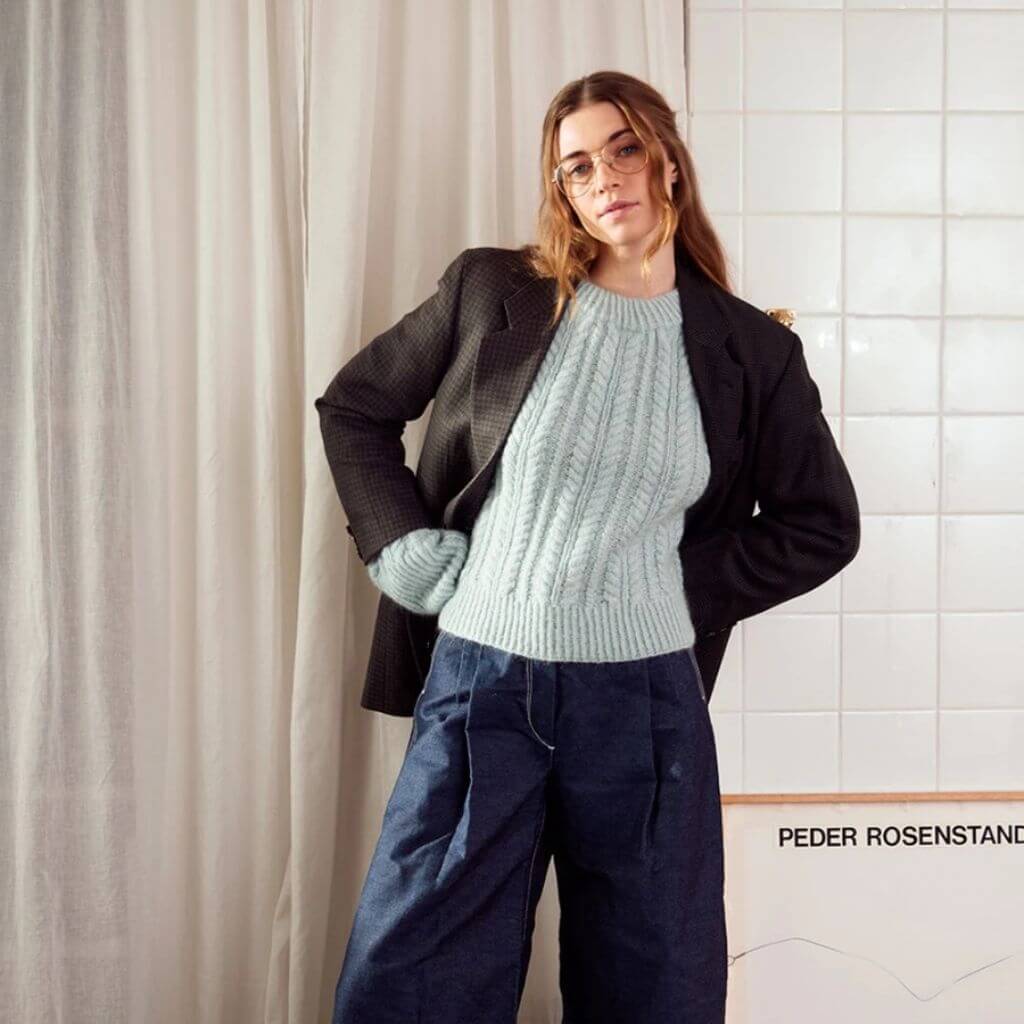 Sandnes Garn Pattern Damen Pullover Kaja Sweater Strickanleitung - Sandnes Garn (Heft) bei bei bei bei bei bei Lieblingsgarn