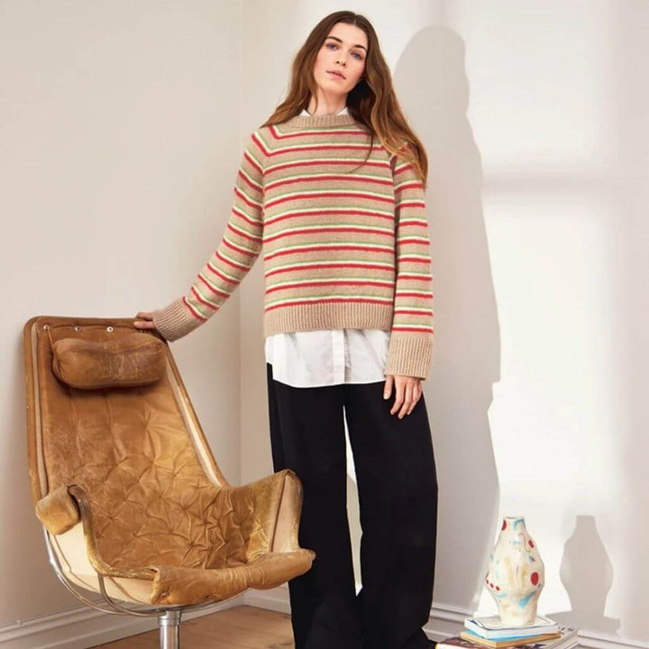 Sandnes Garn Pattern Damen Pullover North Sweater Strickanleitung - Sandnes Garn (Heft) bei bei bei bei bei bei Lieblingsgarn