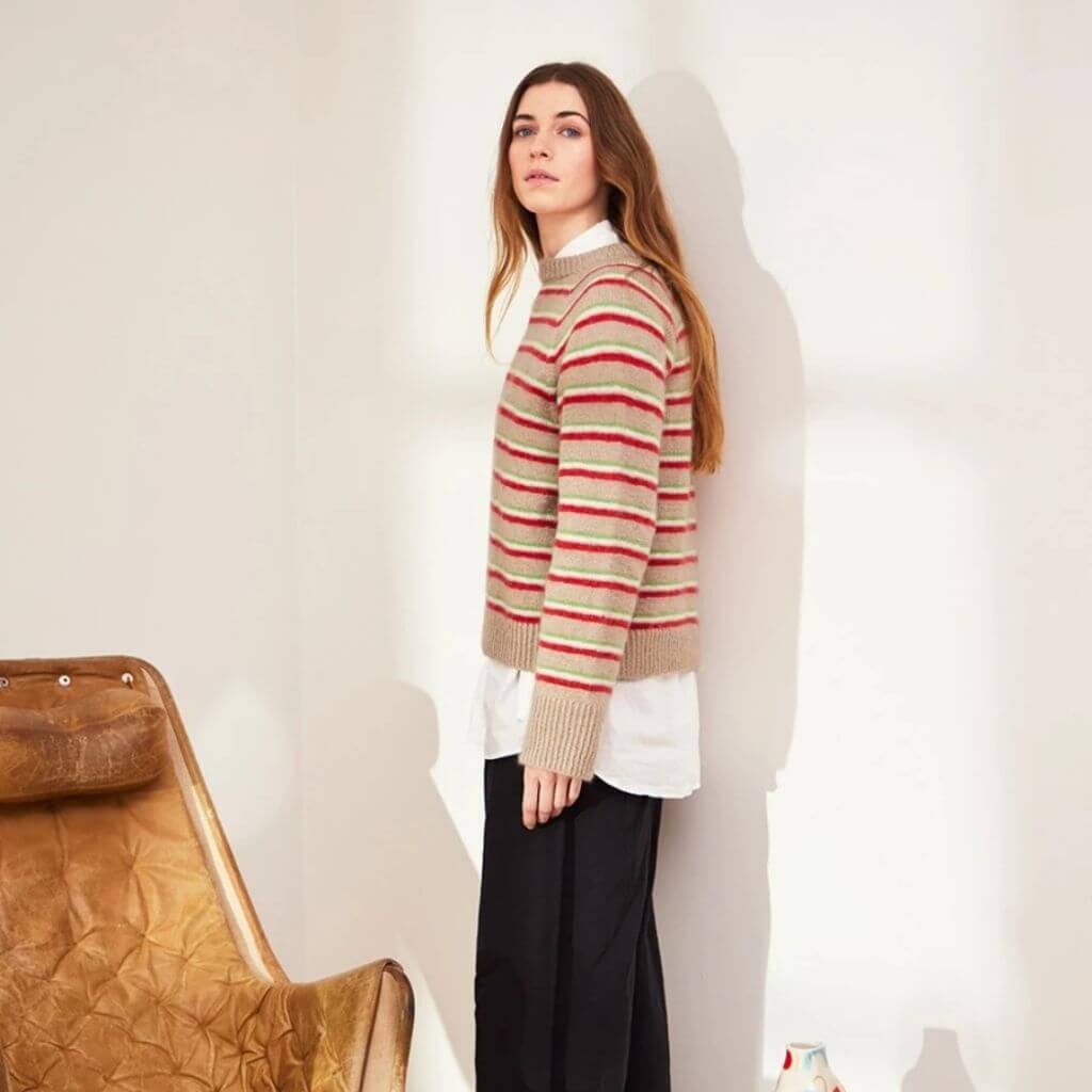 Sandnes Garn Pattern Damen Pullover North Sweater Strickanleitung - Sandnes Garn (Heft) bei bei bei bei bei bei Lieblingsgarn