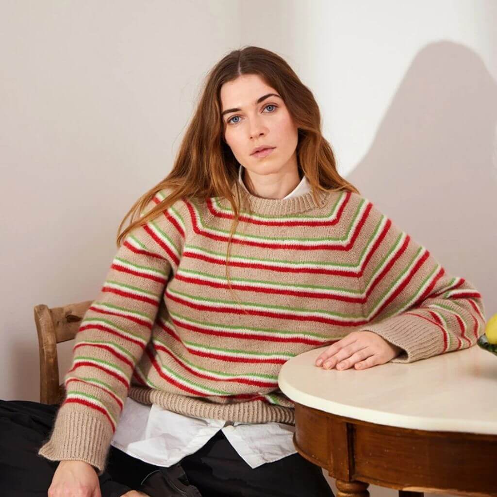 Sandnes Garn Pattern Damen Pullover North Sweater Strickanleitung - Sandnes Garn (Heft) bei bei bei bei bei bei Lieblingsgarn