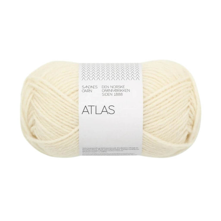 Sandnes Garn Atlas, Farbe 1012 natural – Merino und Schurwolle bei Lieblingsgarn