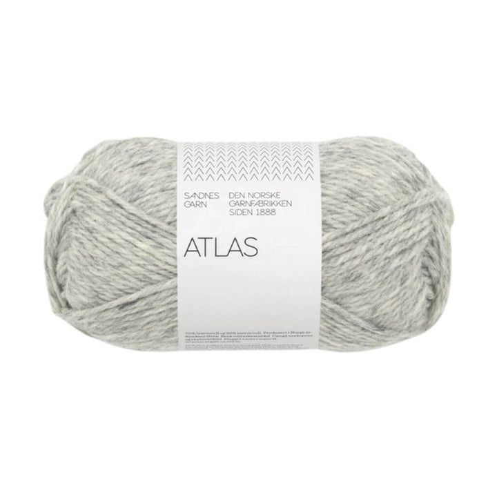 Sandnes Garn Atlas, Farbe 1042 grey mottled – Merino und Schurwolle bei Lieblingsgarn