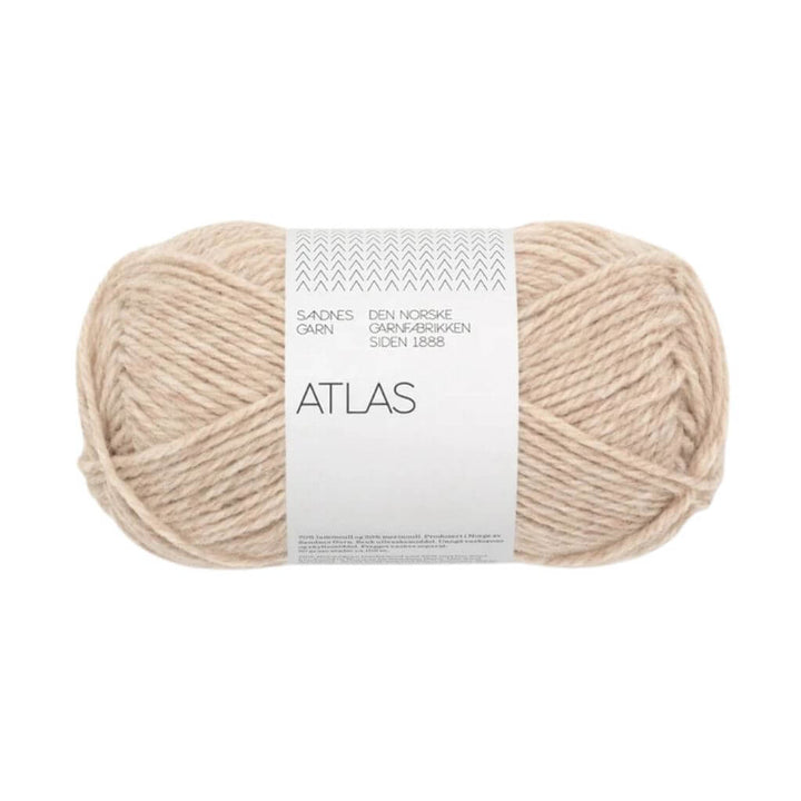 Sandnes Garn Atlas, Farbe 3021 light beige – Merino und Schurwolle bei Lieblingsgarn
