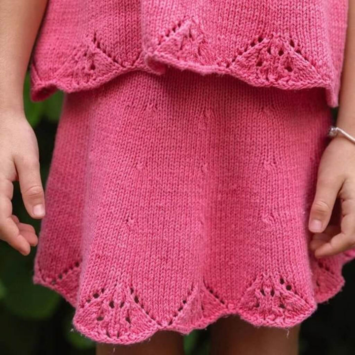 Sandnes Garn Pattern Mädchen Rock Augustin Skirt Strickanleitung - Sandnes Garn (Heft) bei bei bei bei bei bei Lieblingsgarn