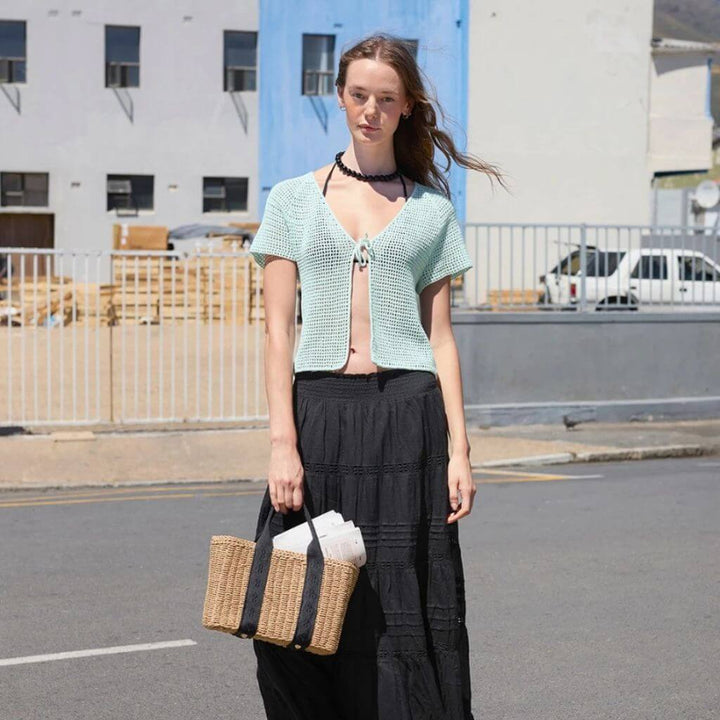 Sandnes Garn Einzelanleitung 2604 Sommerstrikk Nr. 3 Ava Blouse - Deutsch 1 St. bei bei bei bei bei bei bei bei Lieblingsgarn