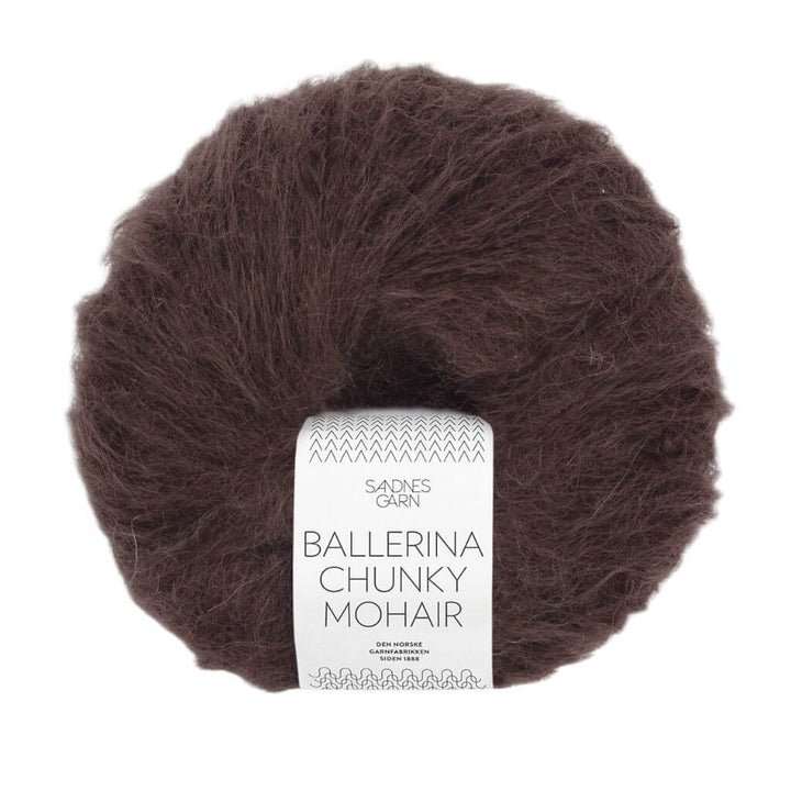 Sandnes Garn Ballerina Chunky Mohair, Farbe 3591 chocolate plum – Mohair, Schurwolle und Synthetik bei Lieblingsgarn
