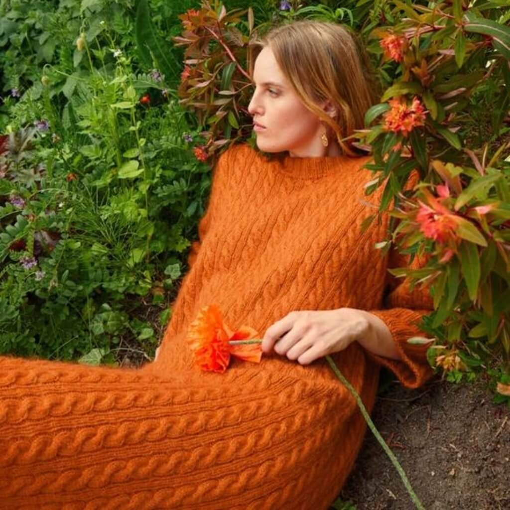 Sandnes Garn Pattern Zopfmuster Kleid Bonnie Strickanleitung - Sandnes Garn (Heft) bei bei bei bei bei bei Lieblingsgarn