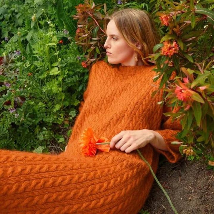 Sandnes Garn Pattern Zopfmuster Kleid Bonnie Strickanleitung - Sandnes Garn (Heft) bei bei bei bei bei bei Lieblingsgarn