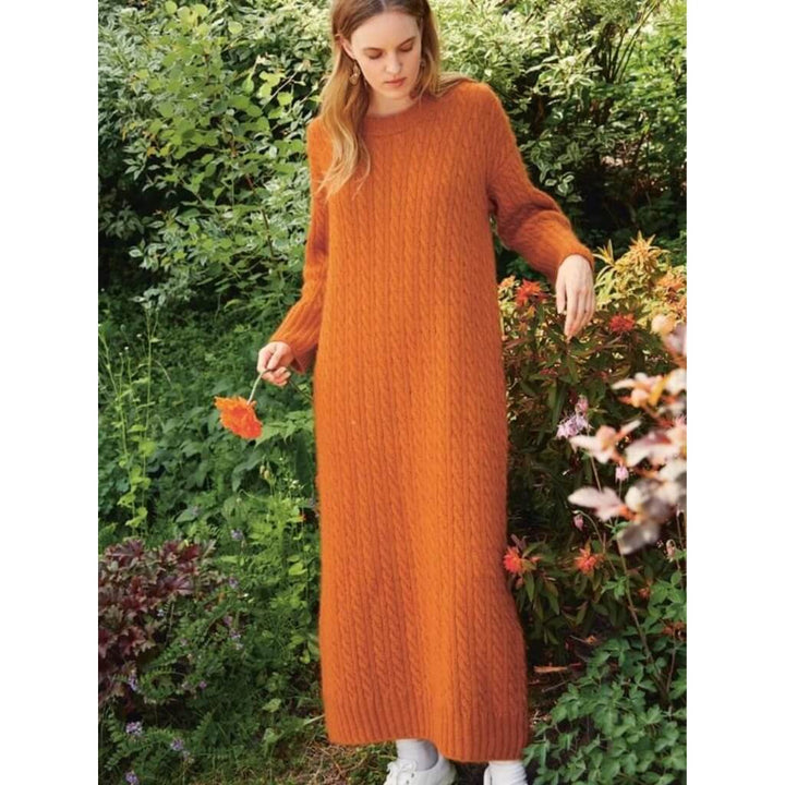 Sandnes Garn Pattern Zopfmuster Kleid Bonnie Strickanleitung - Sandnes Garn (Heft) bei bei bei bei bei bei Lieblingsgarn