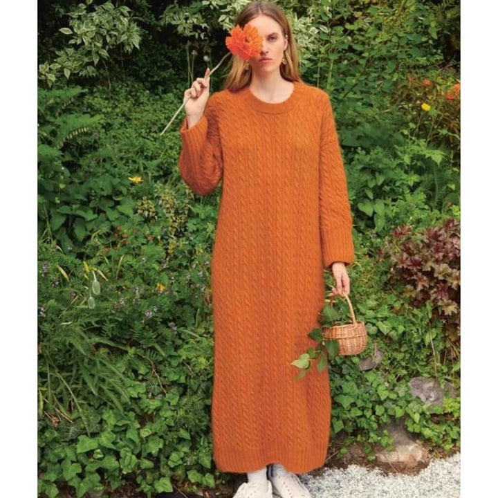 Sandnes Garn Pattern Zopfmuster Kleid Bonnie Strickanleitung - Sandnes Garn (Heft) bei bei bei bei bei bei Lieblingsgarn