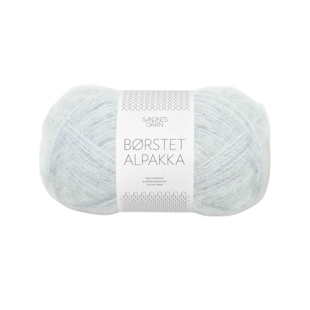 Sandnes Garn Sandnes Børstet Alpakka - 50g, Farbe 5811 arctic ice – Alpaka und Synthetik bei Lieblingsgarn