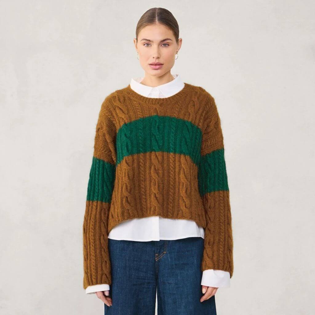 Sandnes Garn Pullover Brady Sweater 1b Strickanleitung - Sandnes Garn (Heft) bei bei bei bei bei bei bei bei Lieblingsgarn