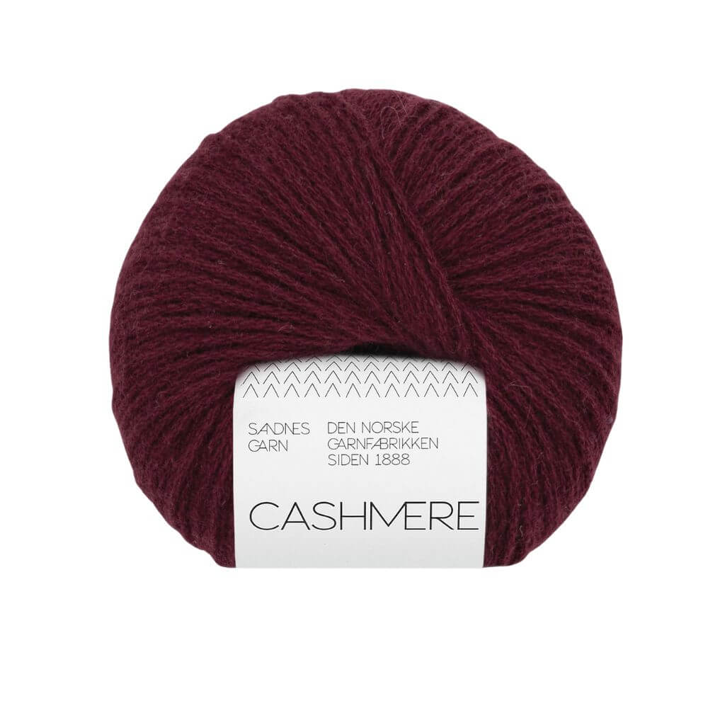 Sandnes Garn Cashmere, Farbe 4372 burgundy – Kaschmir bei Lieblingsgarn