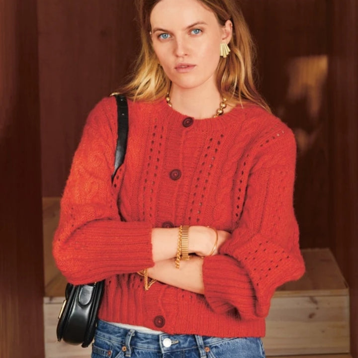 Sandnes Garn Pattern Zopfmuster Jacke Cornelia Strickanleitung - Sandnes Garn (Heft) bei bei bei bei bei bei Lieblingsgarn