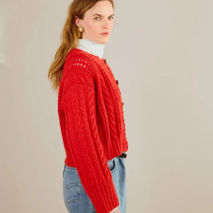 Sandnes Garn Pattern Zopfmuster Jacke Cornelia Strickanleitung - Sandnes Garn (Heft) bei bei bei bei bei bei Lieblingsgarn