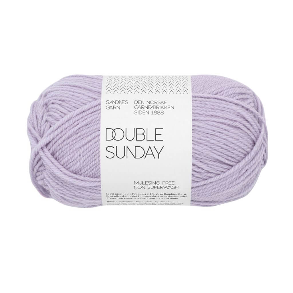 Sandnes Garn Double Sunday, Farbe 5233 lavender – Merino bei Lieblingsgarn