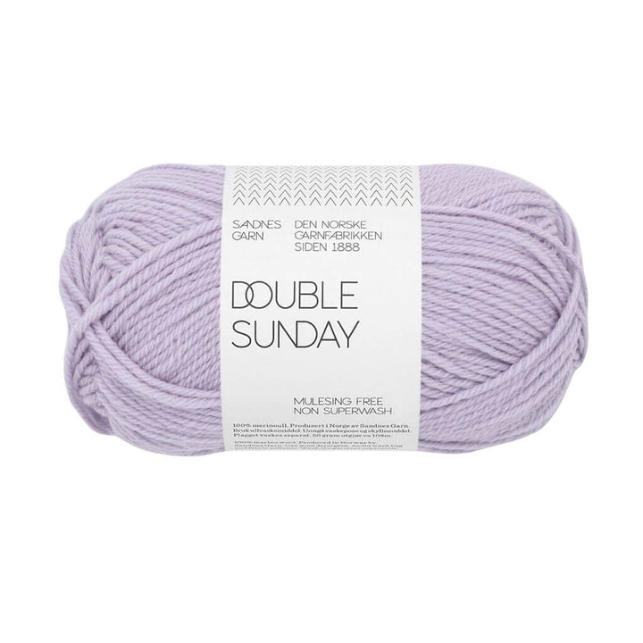 Sandnes Garn Double Sunday, Farbe 5233 lavender – Merino bei Lieblingsgarn