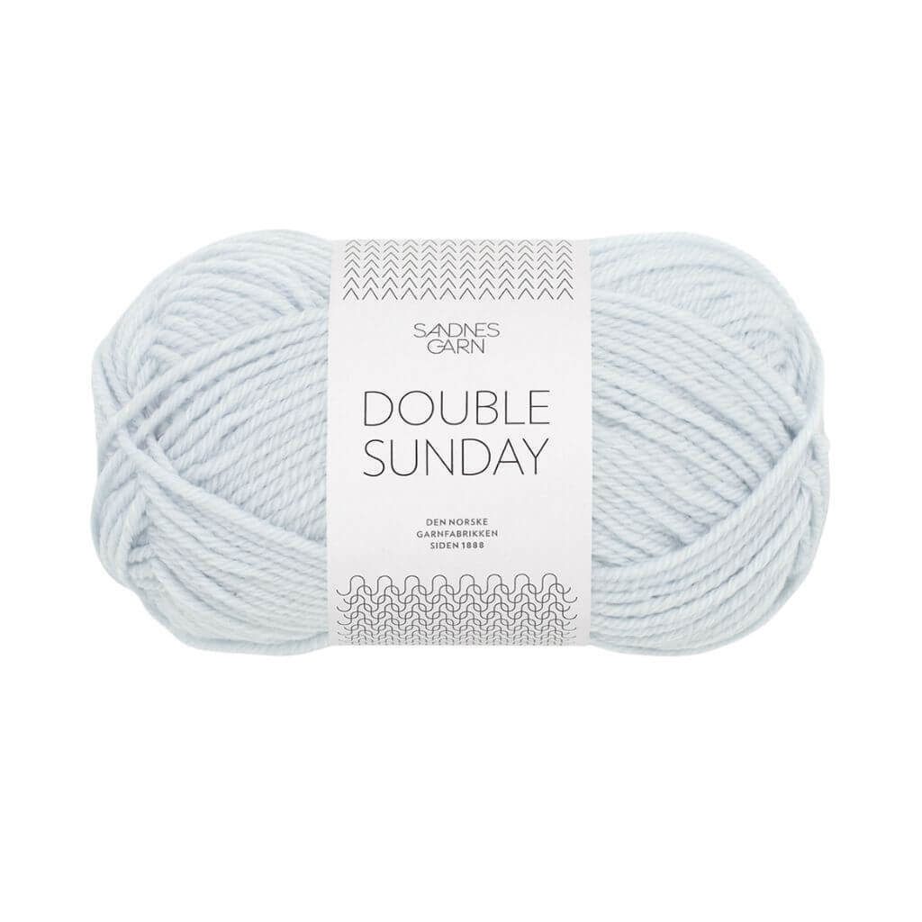 Sandnes Garn Double Sunday, Farbe 5811 arctic ice – Merino bei Lieblingsgarn