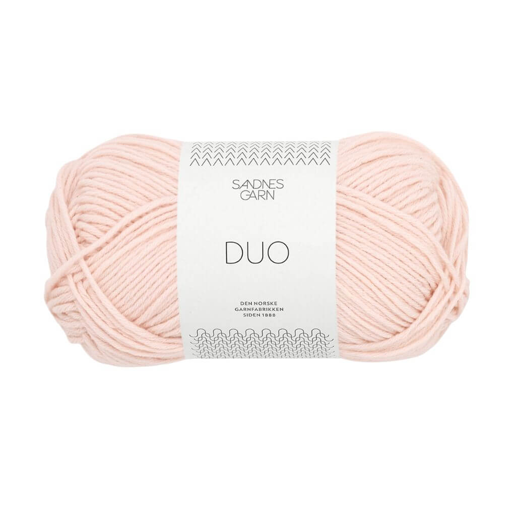 Sandnes Garn Duo, Farbe 3509 ballet tutu – Baumwolle und Merino bei Lieblingsgarn