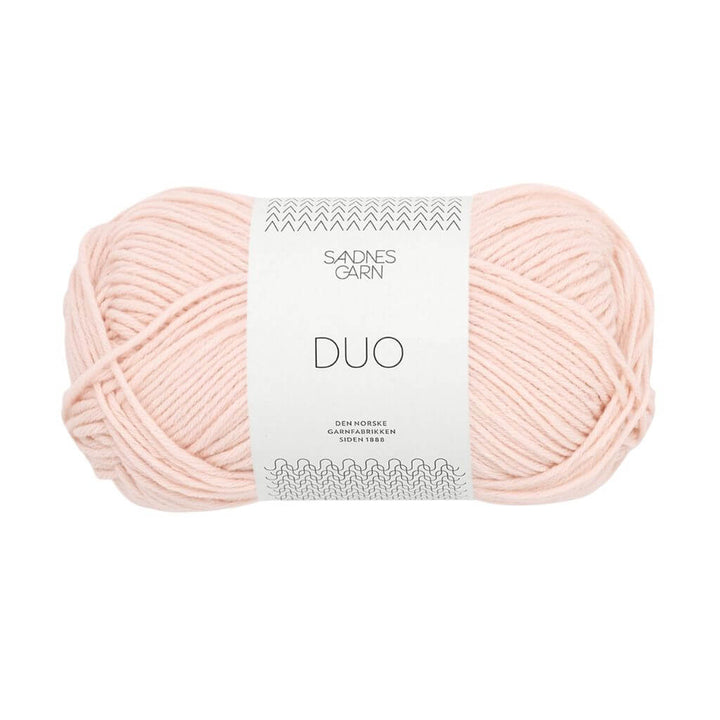 Sandnes Garn Duo, Farbe 3509 ballet tutu – Baumwolle und Merino bei Lieblingsgarn