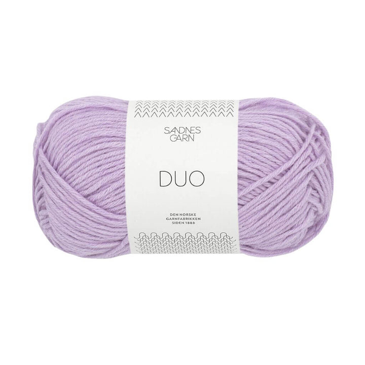 Sandnes Garn Duo, Farbe 5023 lilac – Baumwolle und Merino bei Lieblingsgarn