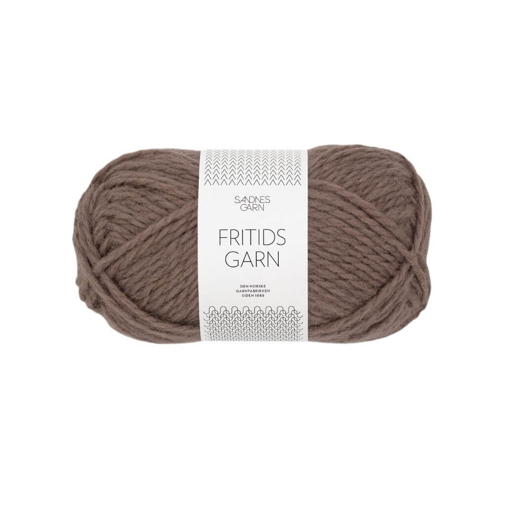 Sandnes Garn Fritidsgarn - 50g, Farbe 3161 Mellombrun – Schurwolle bei Lieblingsgarn