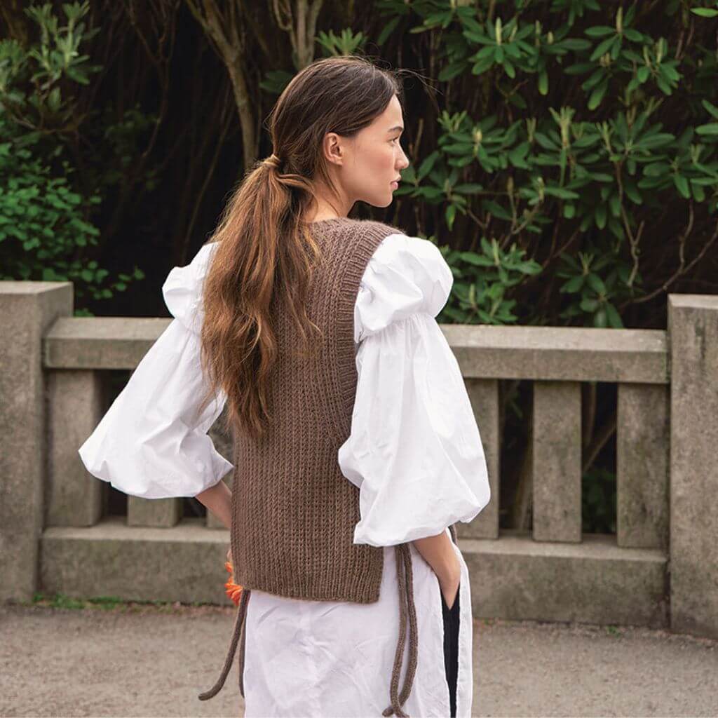 Sandnes Garn Pattern Damen Pullunder Helle Slipover Strickanleitung - Sandnes Garn (Heft) bei bei bei bei bei Lieblingsgarn