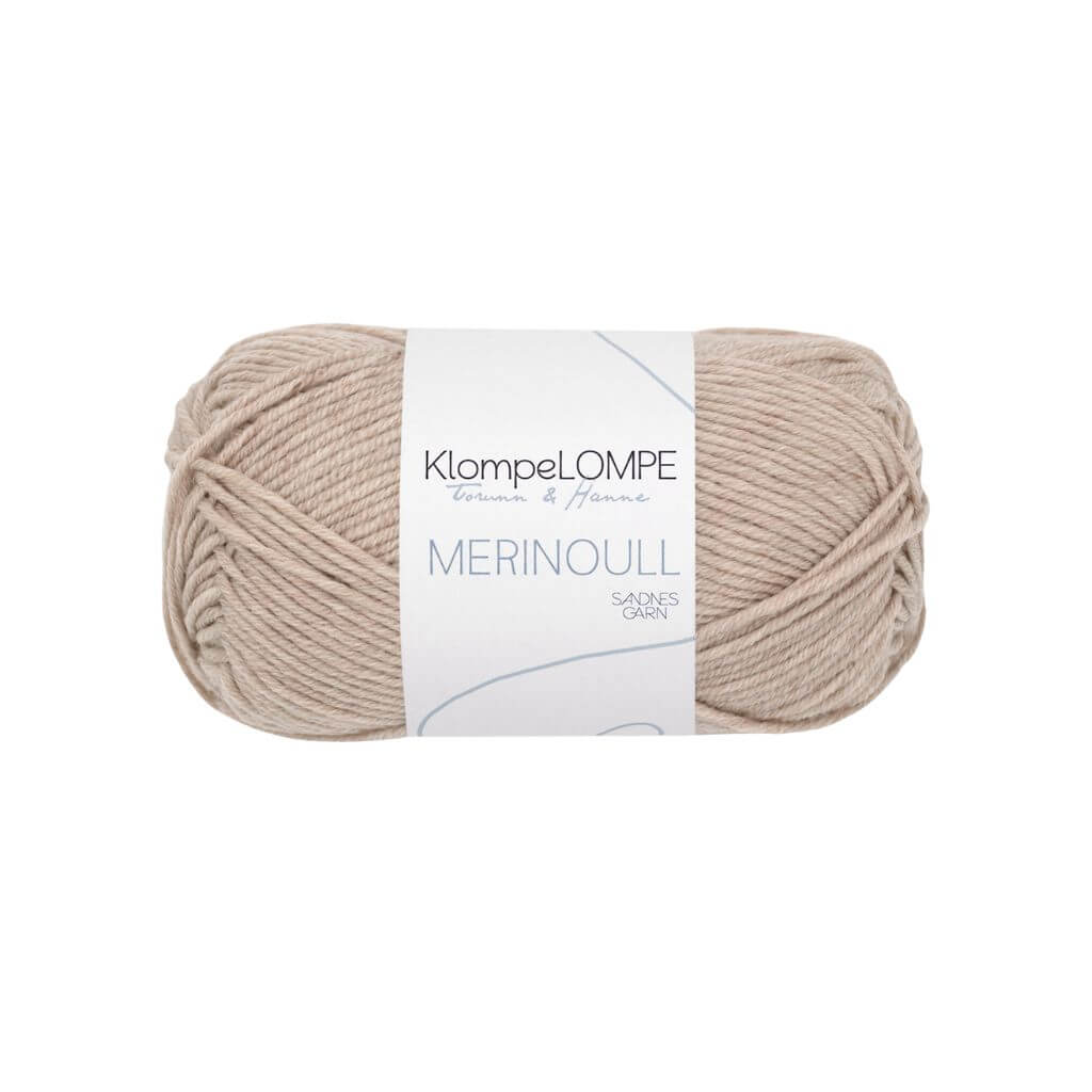 Sandnes Garn KlompeLOMPE Merinoull, Farbe 2650 Beigemelert – Merino bei Lieblingsgarn