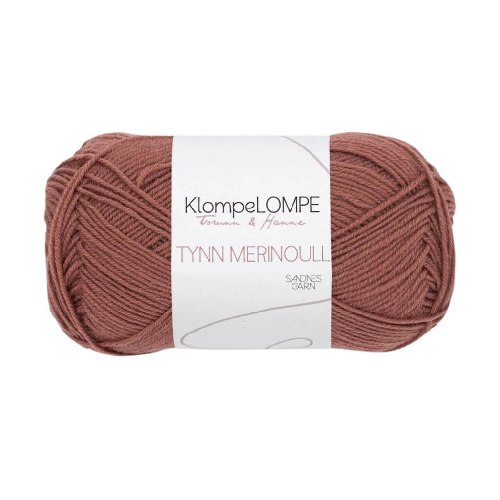 Sandnes Garn KlompeLOMPE Tynn Merinoull, Farbe 4043 Plommerosa – Merino bei Lieblingsgarn