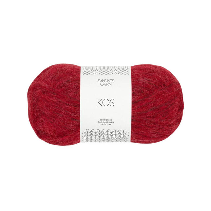 Sandnes Garn Kos - 50g, Farbe 4227 equestrian red – Alpaka, Schurwolle und Synthetik bei Lieblingsgarn