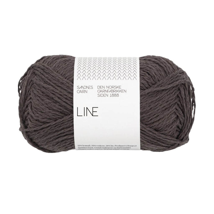 Sandnes Garn Line - 50g, Farbe 2581 after dark – Baumwolle, Leinen und Viskose bei Lieblingsgarn