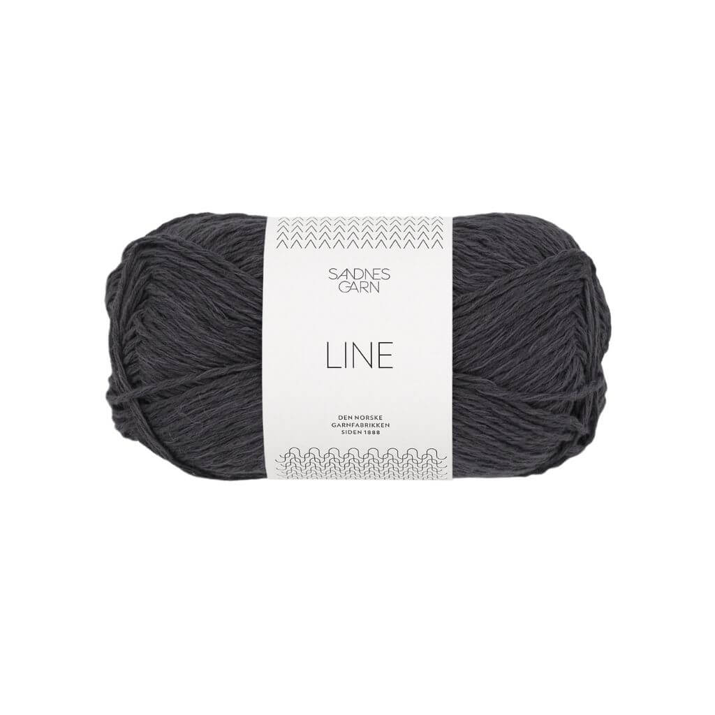 Sandnes Garn Line - 50g, Farbe 6080 Skifer – Baumwolle, Leinen und Viskose bei Lieblingsgarn