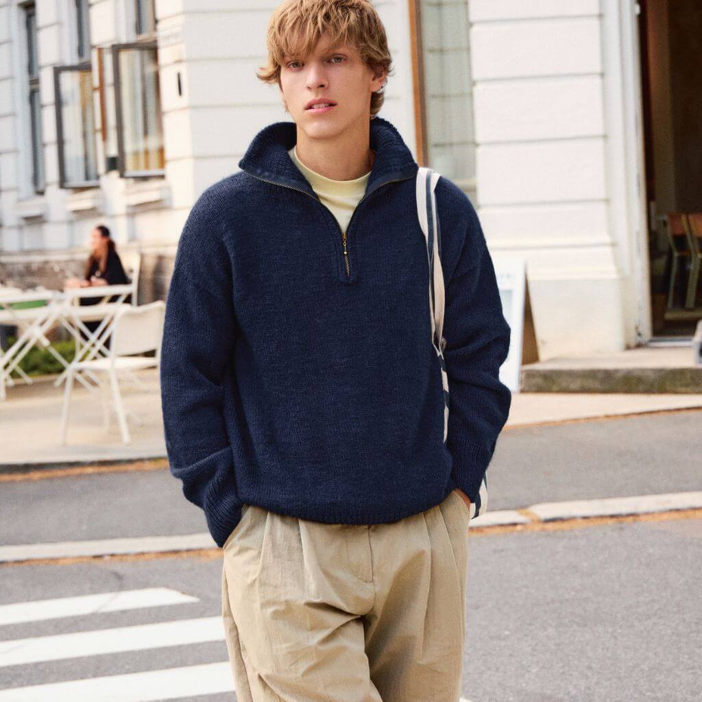 Sandnes Garn Pattern Herren Pullover Matthew Sweater Strickanleitung - Sandnes Garn (Heft) bei bei bei bei Lieblingsgarn