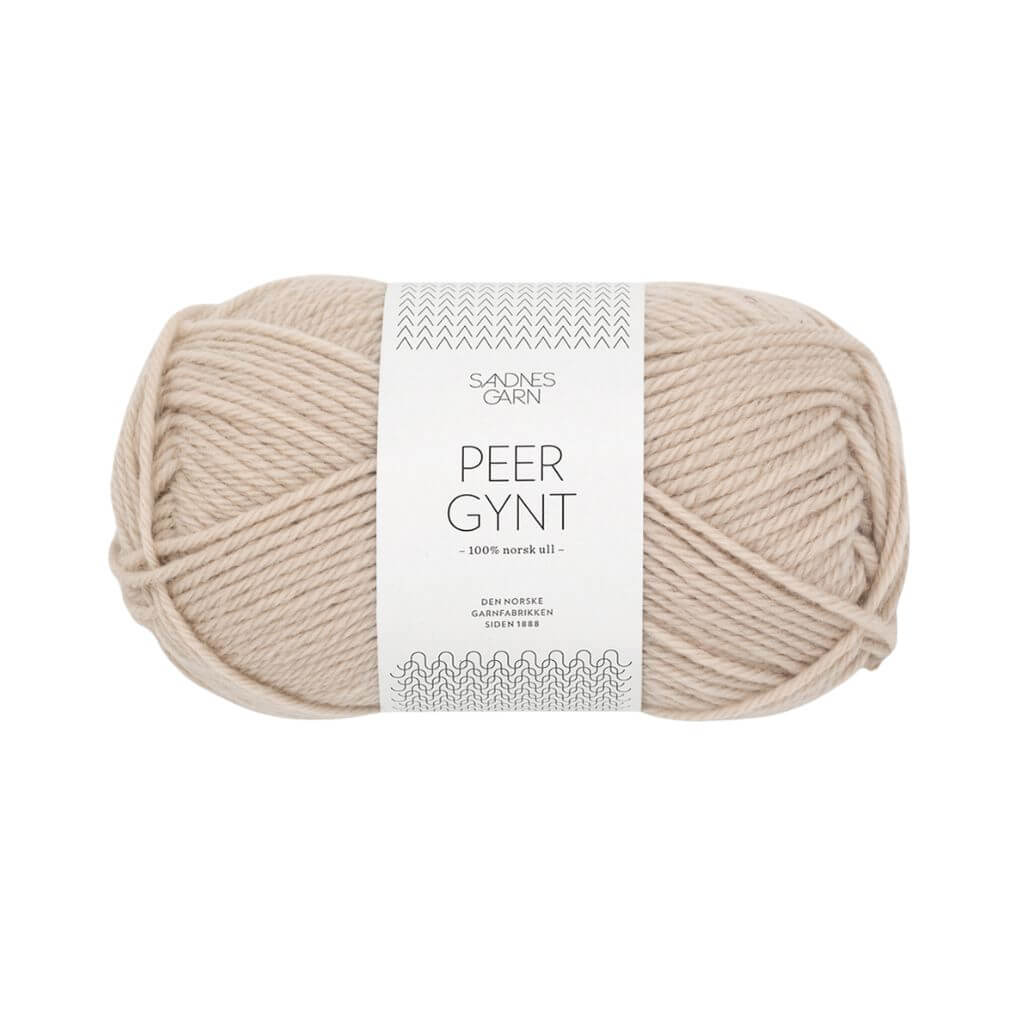 Sandnes Garn Peer Gynt, Farbe 2321 Marsipan – Schurwolle bei Lieblingsgarn