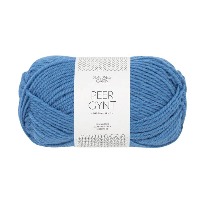 Sandnes Garn Peer Gynt, Farbe 6044 regatta bla – Schurwolle bei Lieblingsgarn