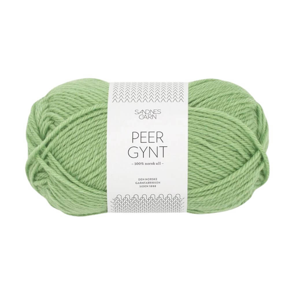 Sandnes Garn Peer Gynt, Farbe 8733 spring green – Schurwolle bei Lieblingsgarn