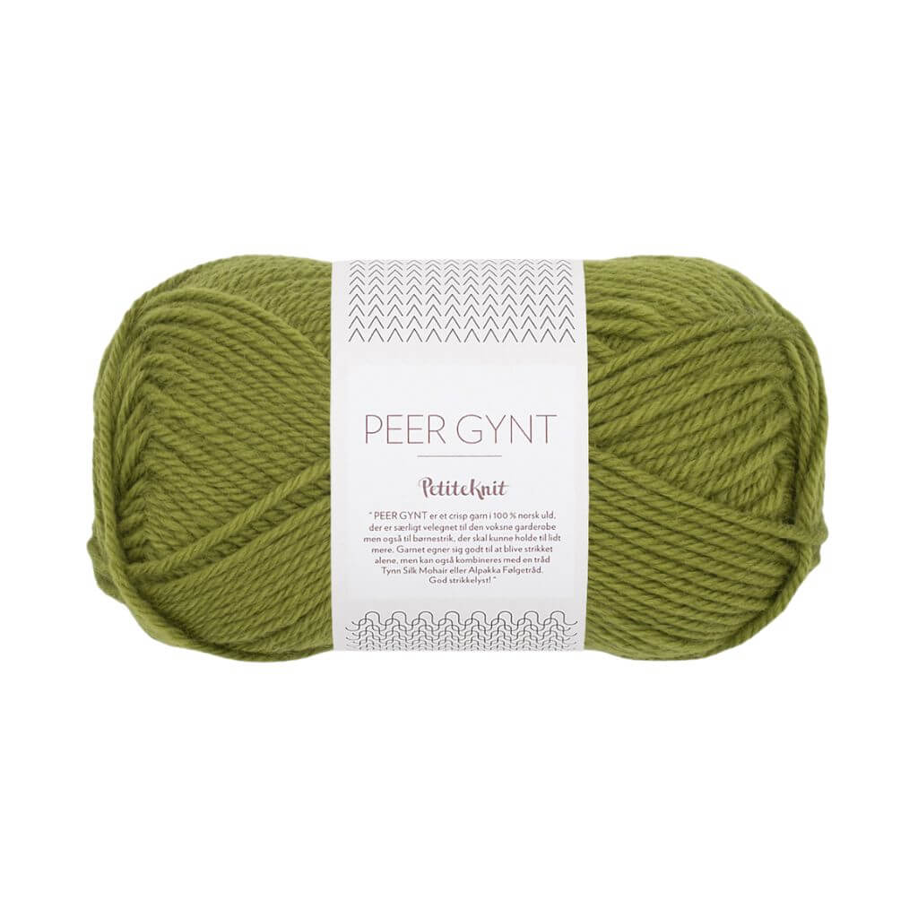 Sandnes Garn Peer Gynt PetiteKnit, Farbe 9564 matcha – Schurwolle bei Lieblingsgarn