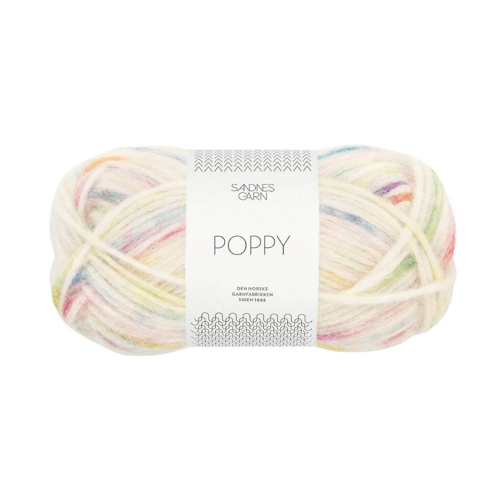 Sandnes Garn Poppy, Farbe 1010 tutti frutti – Alpaka, Baumwolle und Merino bei Lieblingsgarn