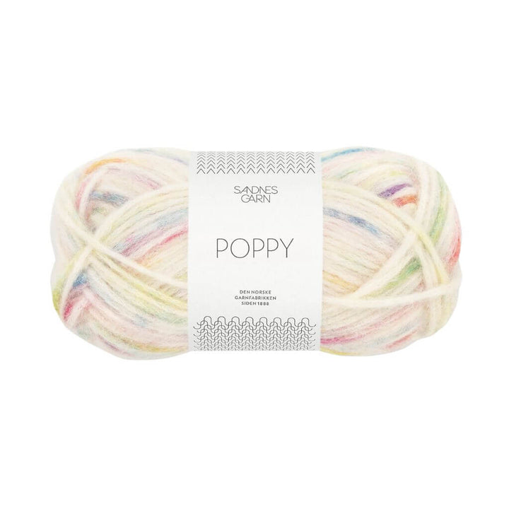 Sandnes Garn Poppy, Farbe 1010 tutti frutti – Alpaka, Baumwolle und Merino bei Lieblingsgarn