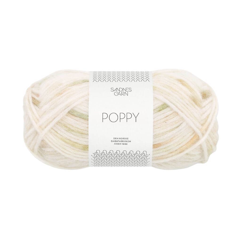 Sandnes Garn Poppy, Farbe 1011 spring leaf – Alpaka, Baumwolle und Merino bei Lieblingsgarn