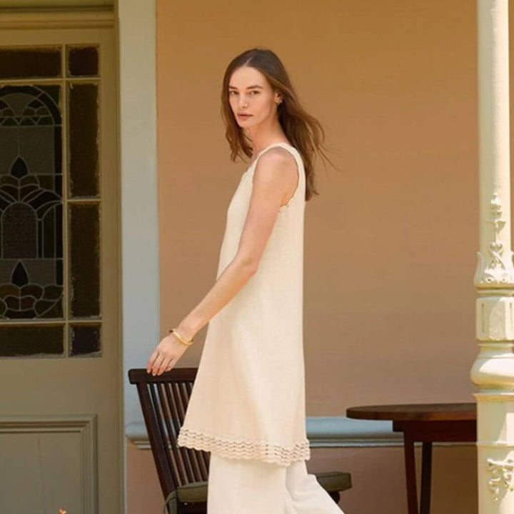 Sandnes Garn Einzelanleitung 2604 Sommerstrikk Nr. 9 Roselyn Short Dress - Deutsch 1 St. bei bei bei bei bei Lieblingsgarn