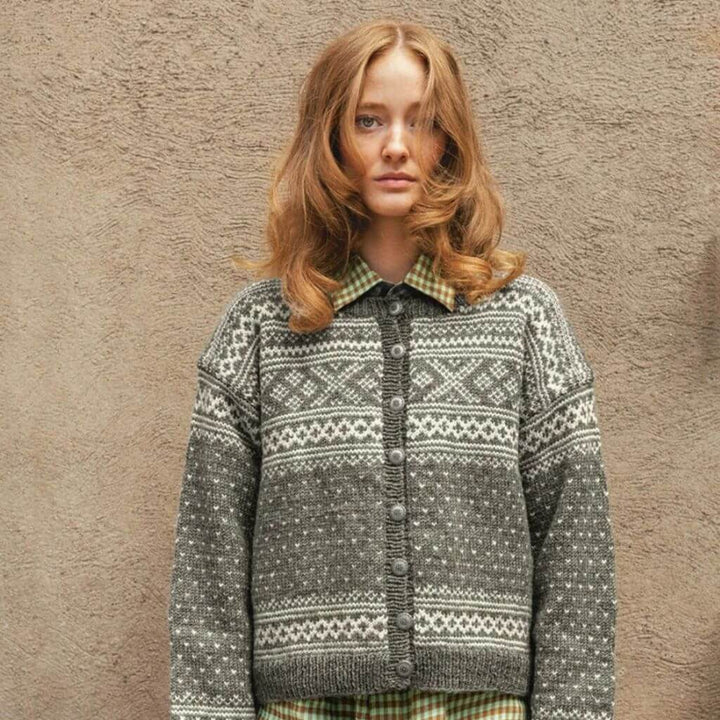 Sandnes Garn Strickjacke Setesdal Damekofte 6b Strickanleitung - Sandnes Garn (Heft) bei bei bei bei bei bei Lieblingsgarn