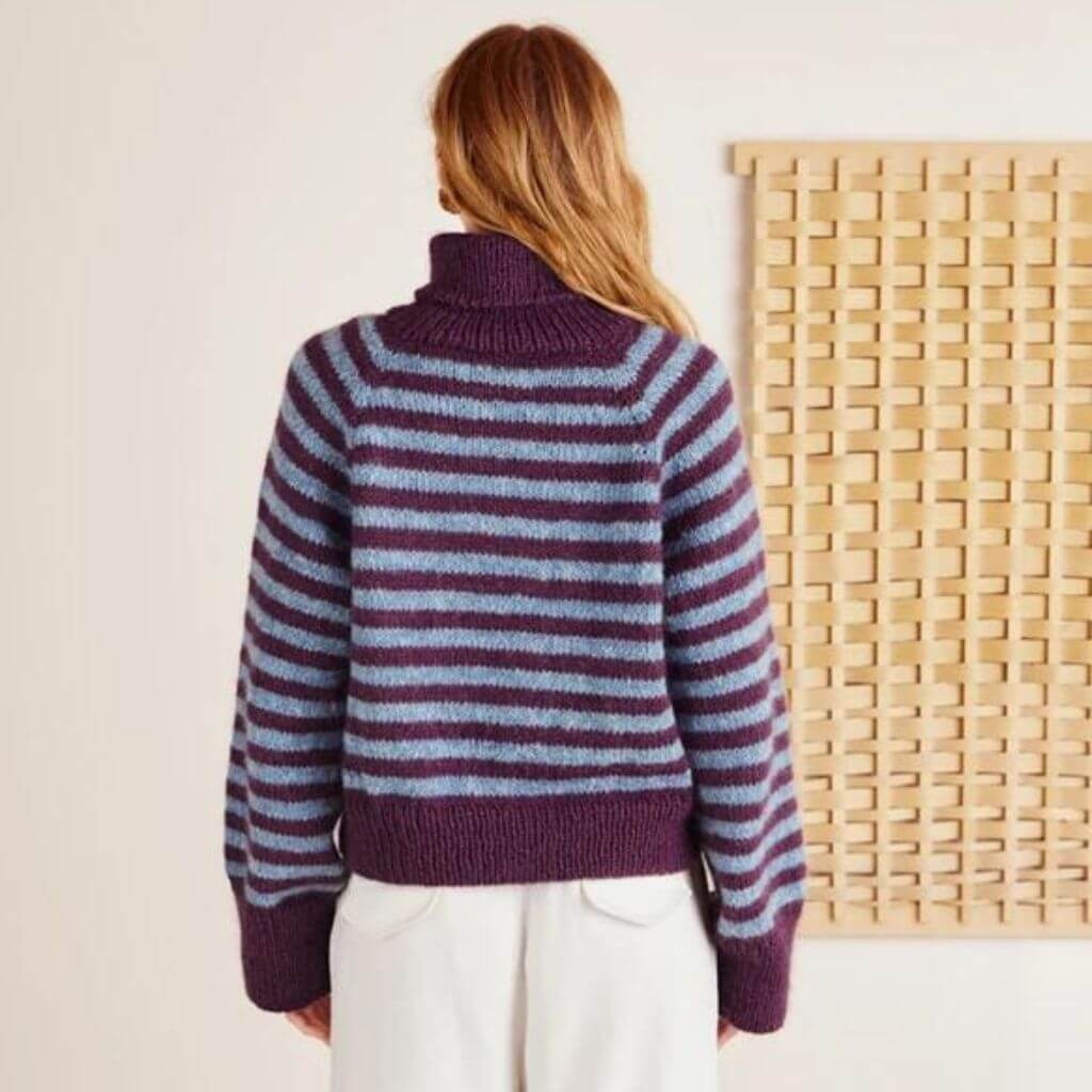 Sandnes Garn Pattern Gestreifter Pullover South Sweater Strickanleitung - Sandnes Garn (Heft) bei bei bei bei Lieblingsgarn