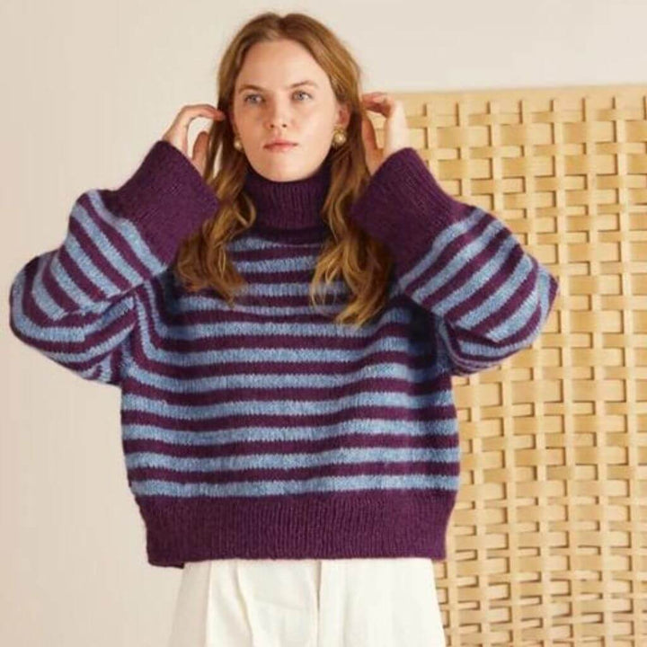 Sandnes Garn Pattern Gestreifter Pullover South Sweater Strickanleitung - Sandnes Garn (Heft) bei bei bei bei Lieblingsgarn