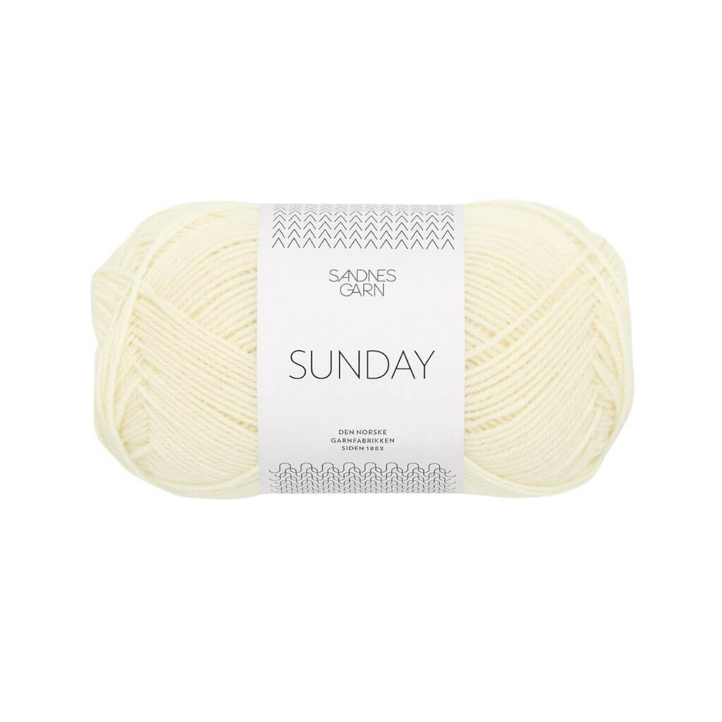 Sandnes Garn Sunday - 50g, Farbe 2009 lemon icing – Merino bei Lieblingsgarn