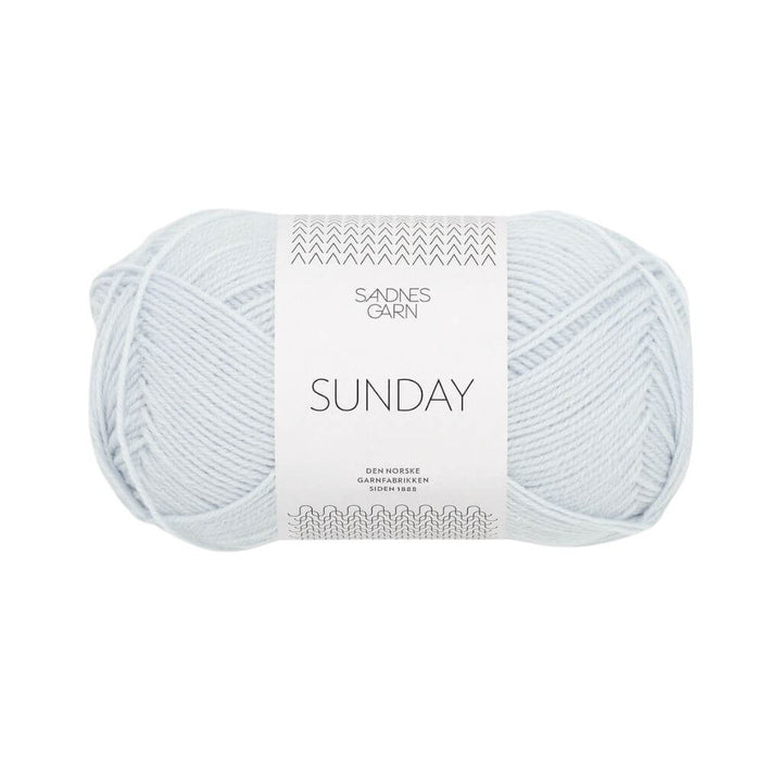 Sandnes Garn Sunday - 50g, Farbe 5811 arctic ice – Merino bei Lieblingsgarn
