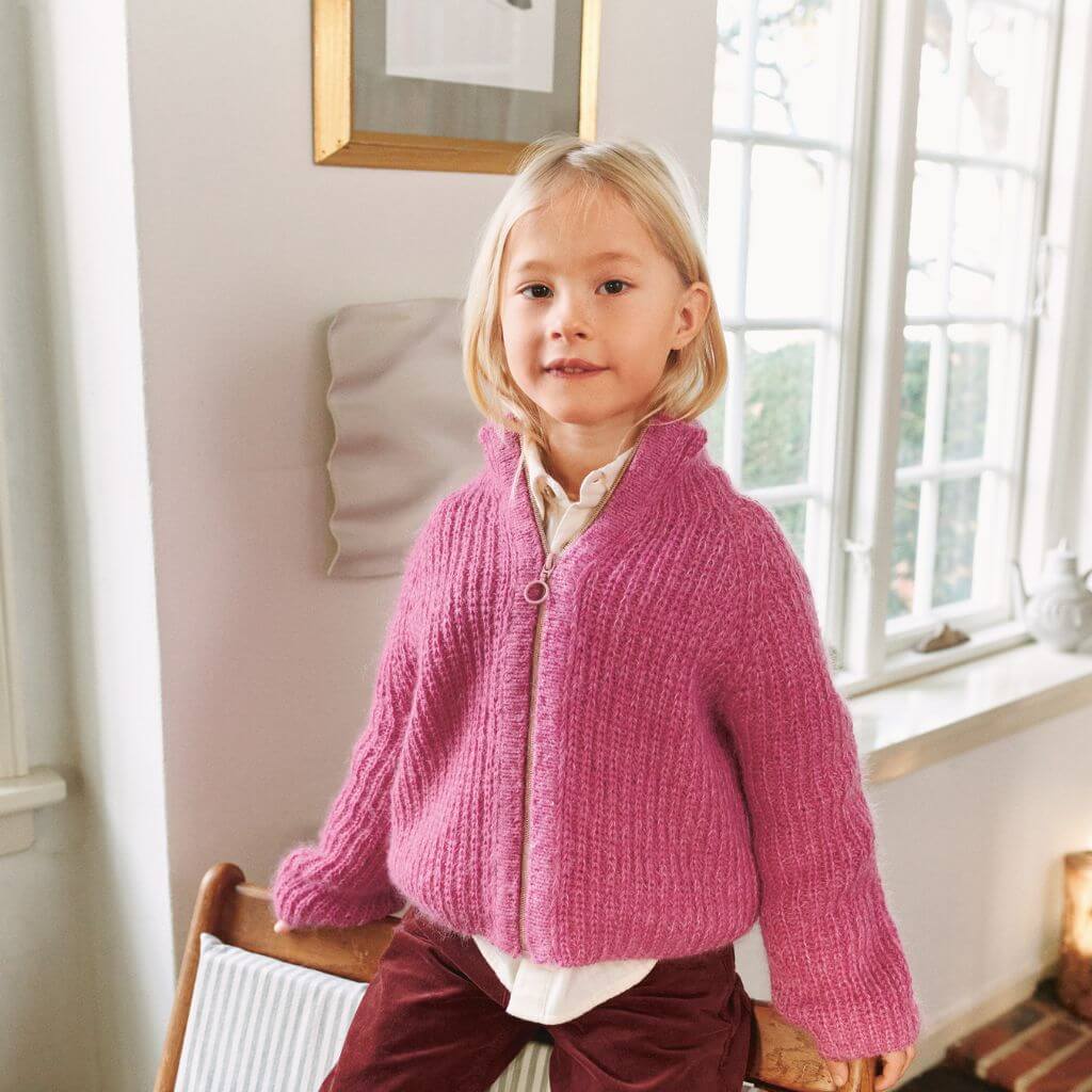 Sandnes Garn Pattern Tia Zipper Jacke Junior 3b Strickanleitung - Sandnes Garn (Heft) bei bei bei bei bei bei Lieblingsgarn