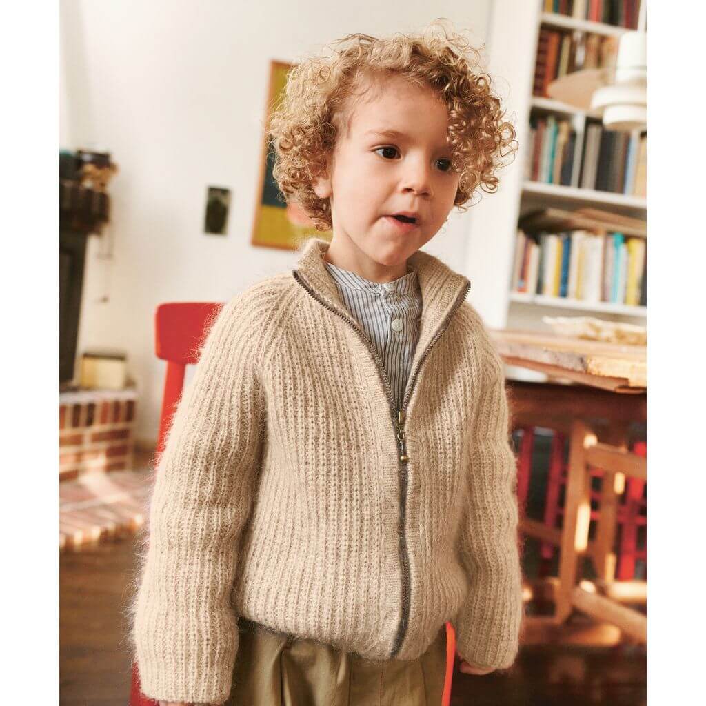 Sandnes Garn Pattern Tia Zipper Jacke Junior 3a Strickanleitung - Sandnes Garn (Heft) bei bei bei bei bei bei Lieblingsgarn